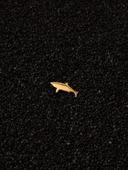 Diving with Sharks gold pin